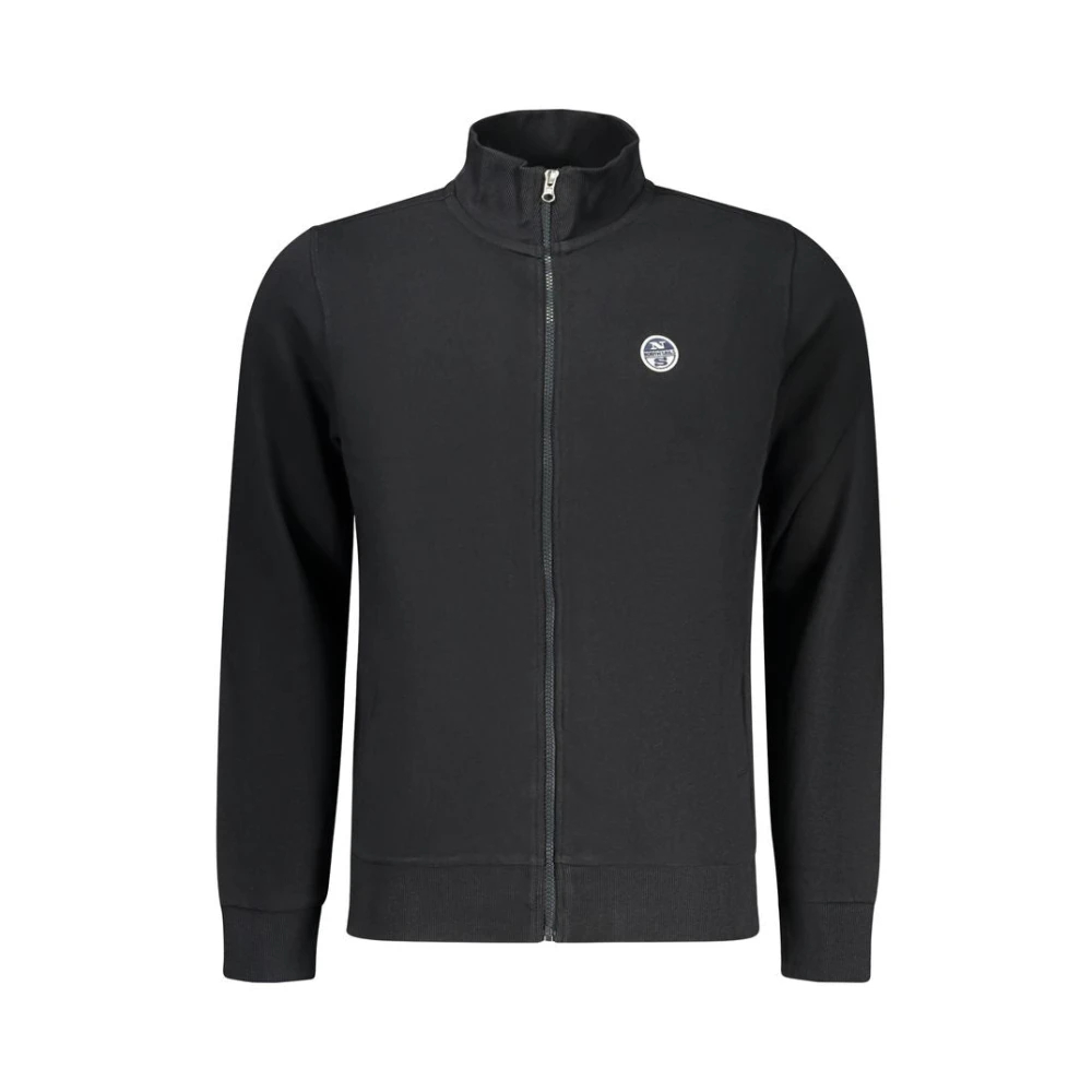 North Sails Schwarzes Baumwoll-Herren Sweatshirt Extra Groß - Bild 5