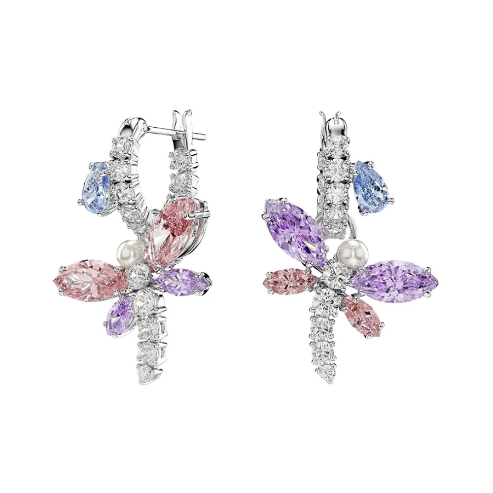 Swarovski - Libellen-Ohrhänger - Accessories - Damen - Mehrfarbig - One Size - Bild 7