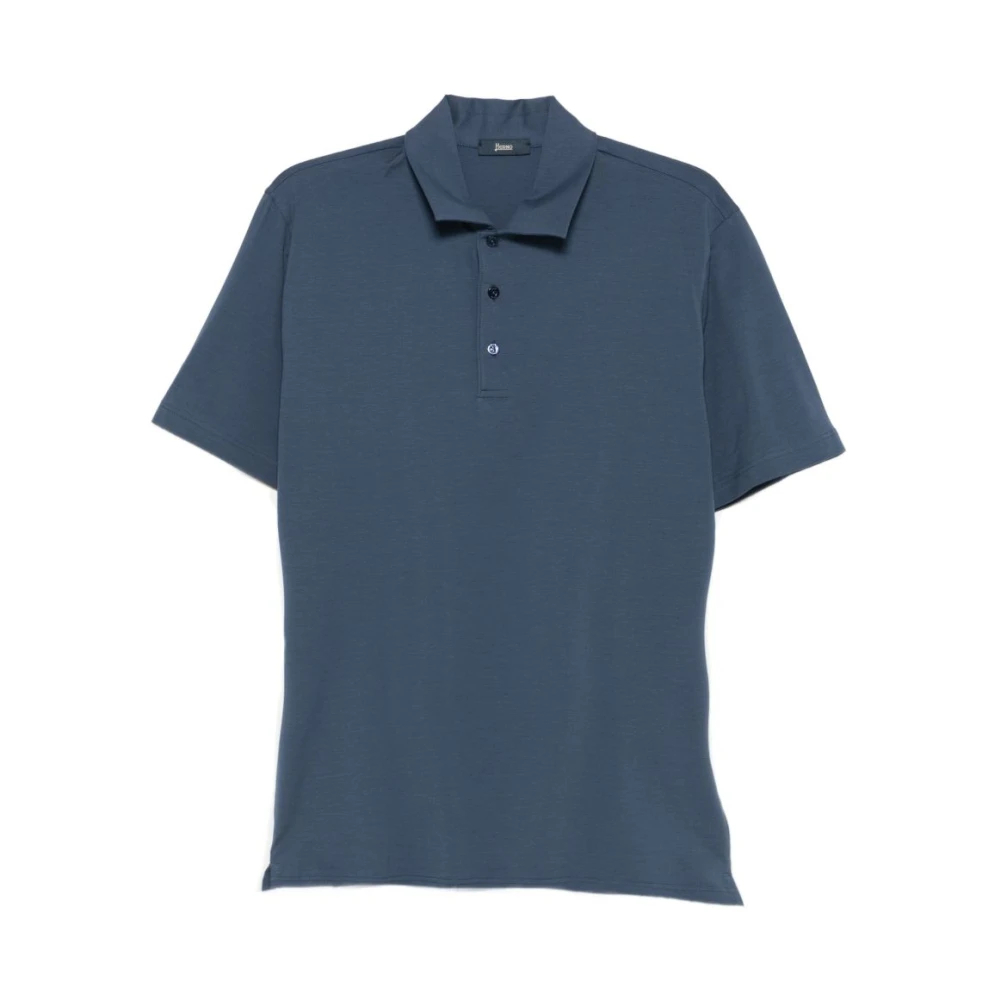Herno Herren Blau - Polo Shirts - Tops - Xl