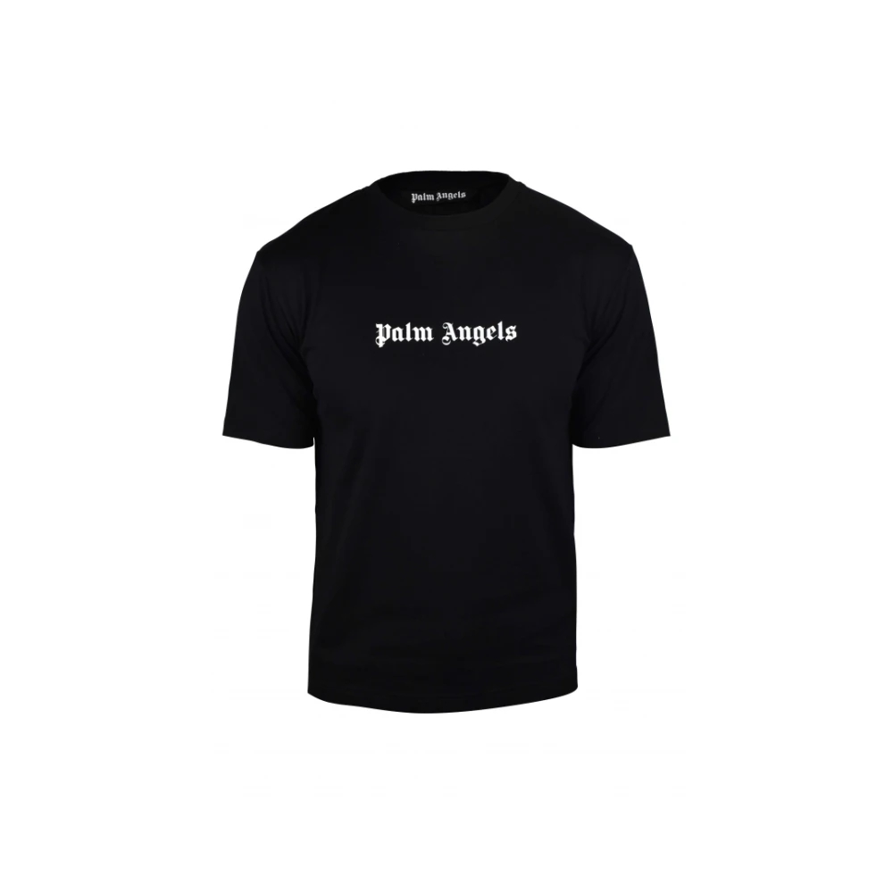 Palm Angels Herren Schwarz - T-Shirt - Tops - K - S