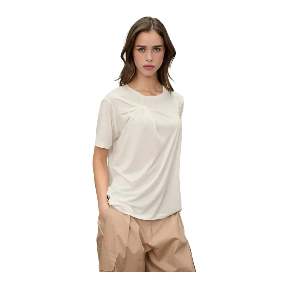 Blauer Damen Weiß - T-Shirt - Tops - M