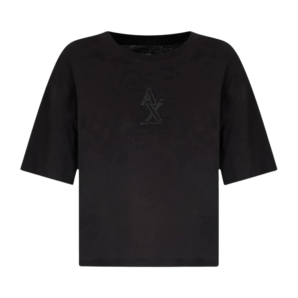 Armani Exchange Damen Schwarz - T-Shirt - Tops - K - Xl