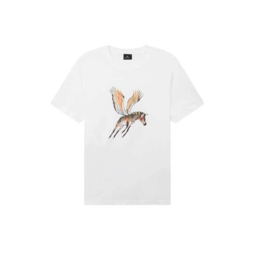 Paul Smith Herren Weiß - T-Shirts - Tops - L