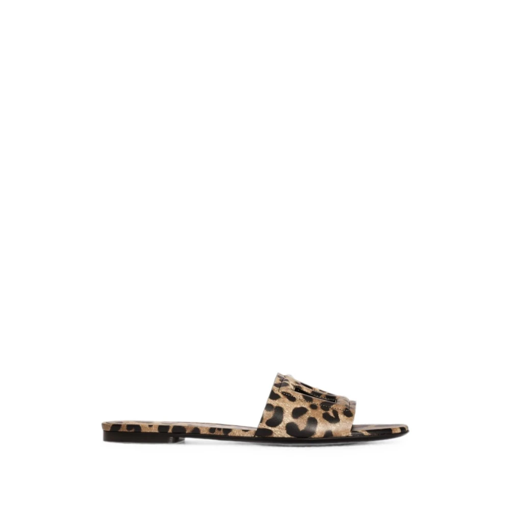 Dolce & Gabbana Damen Braun - Ciabatta Flat - Shoes - 36 Eu