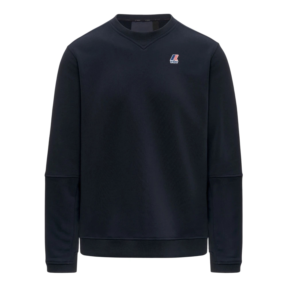 K-Way Herren Blau - Nael Sweatshirt - Sweatshirts & Hoodies - S