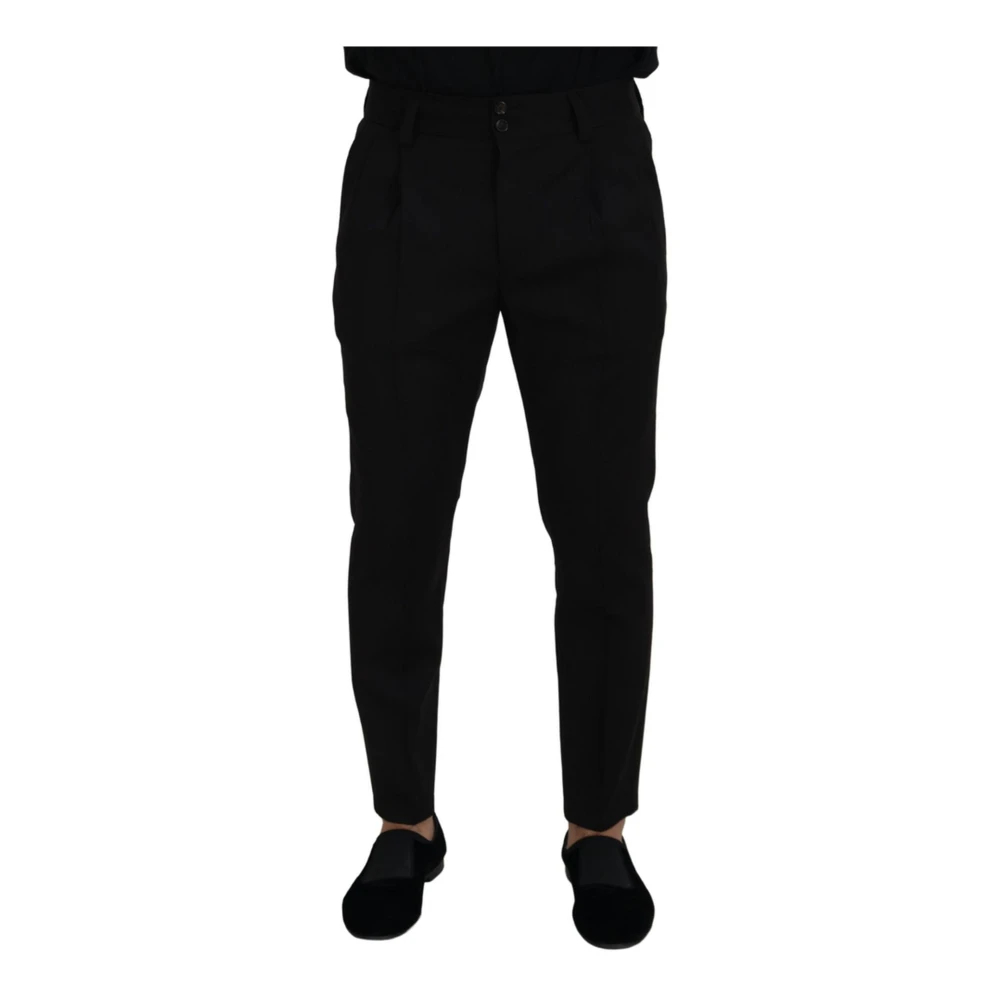 Dolce & Gabbana Herren Schwarz - Suit Hosen - Trousers - K - M