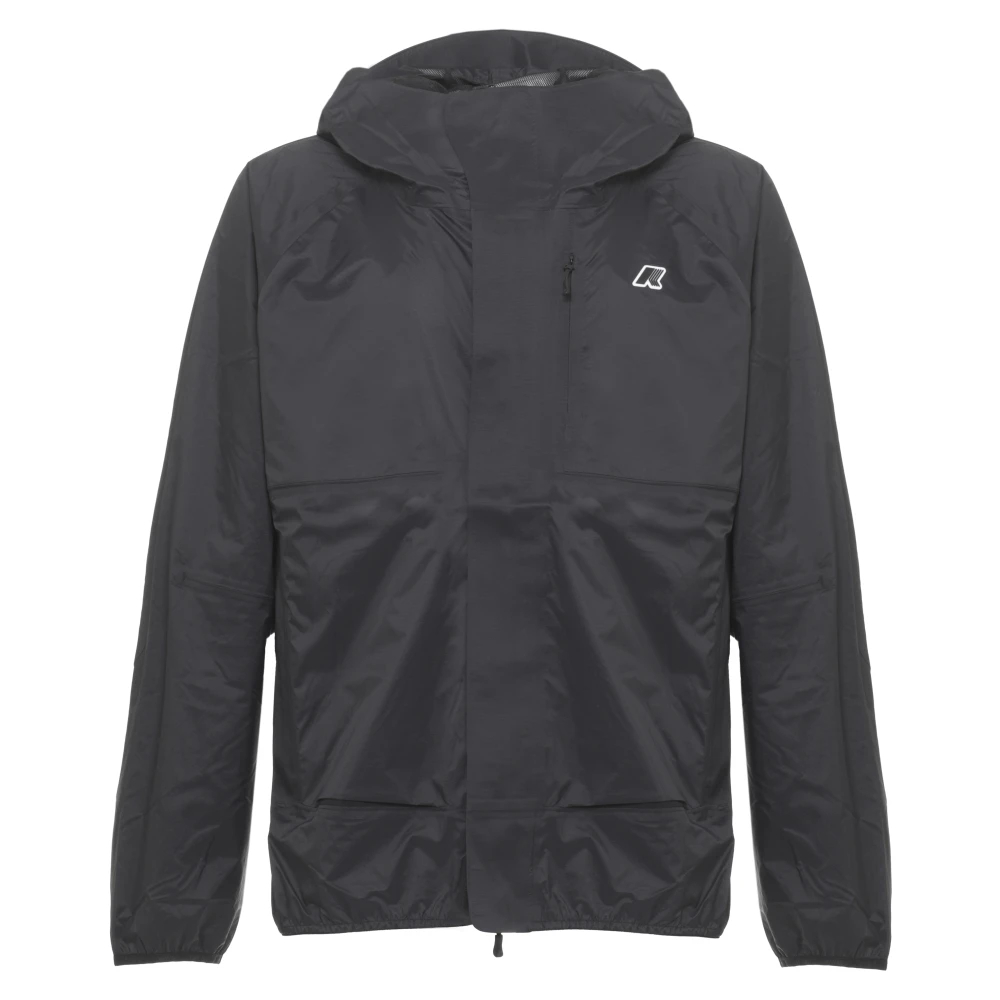 K-Way Herren Schwarz - Rain Jackets - Jackets - K - M