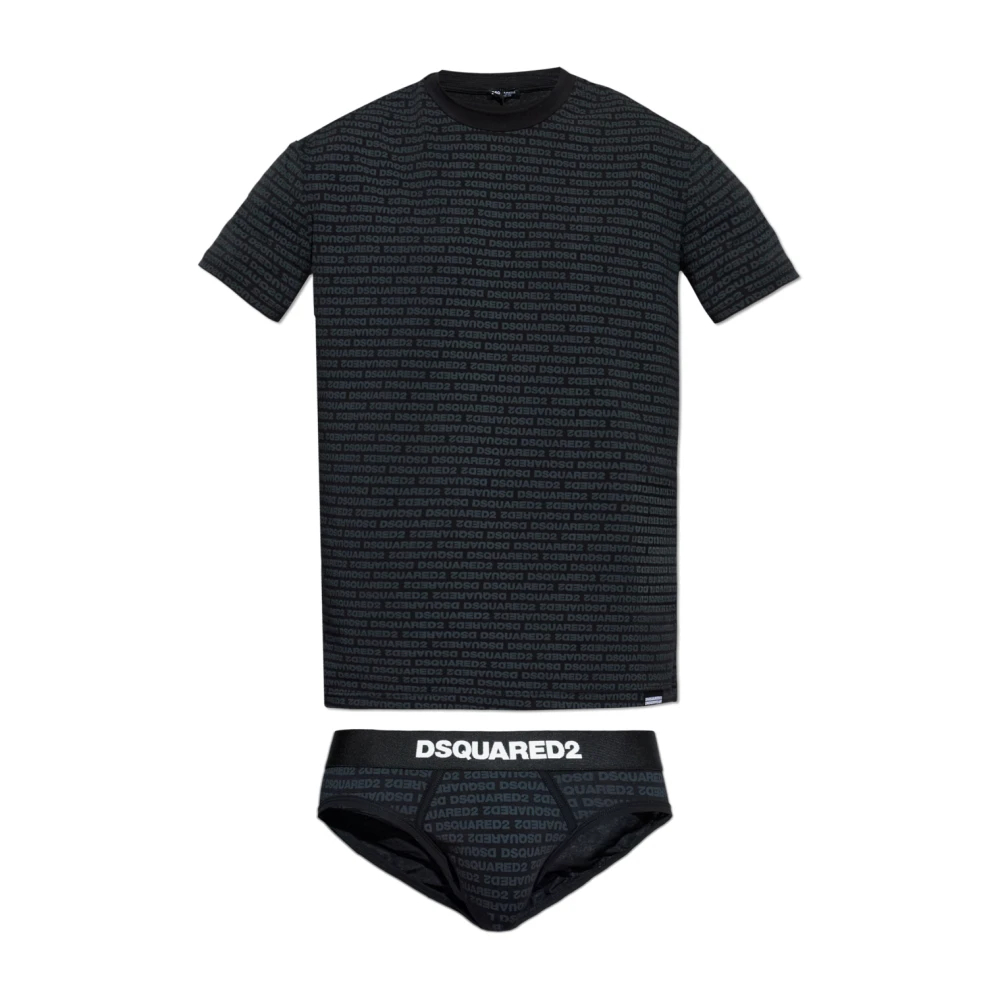 Dsquared2 Herren Schwarz - Underwear Set - Underwear - K -S