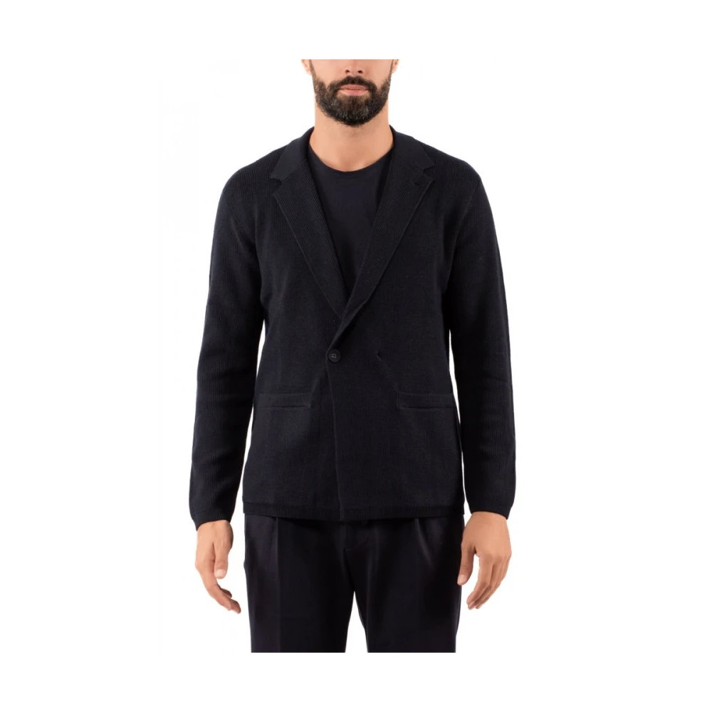 Emporio Armani Herren Blau - Stylische Jacke - Jackets - L