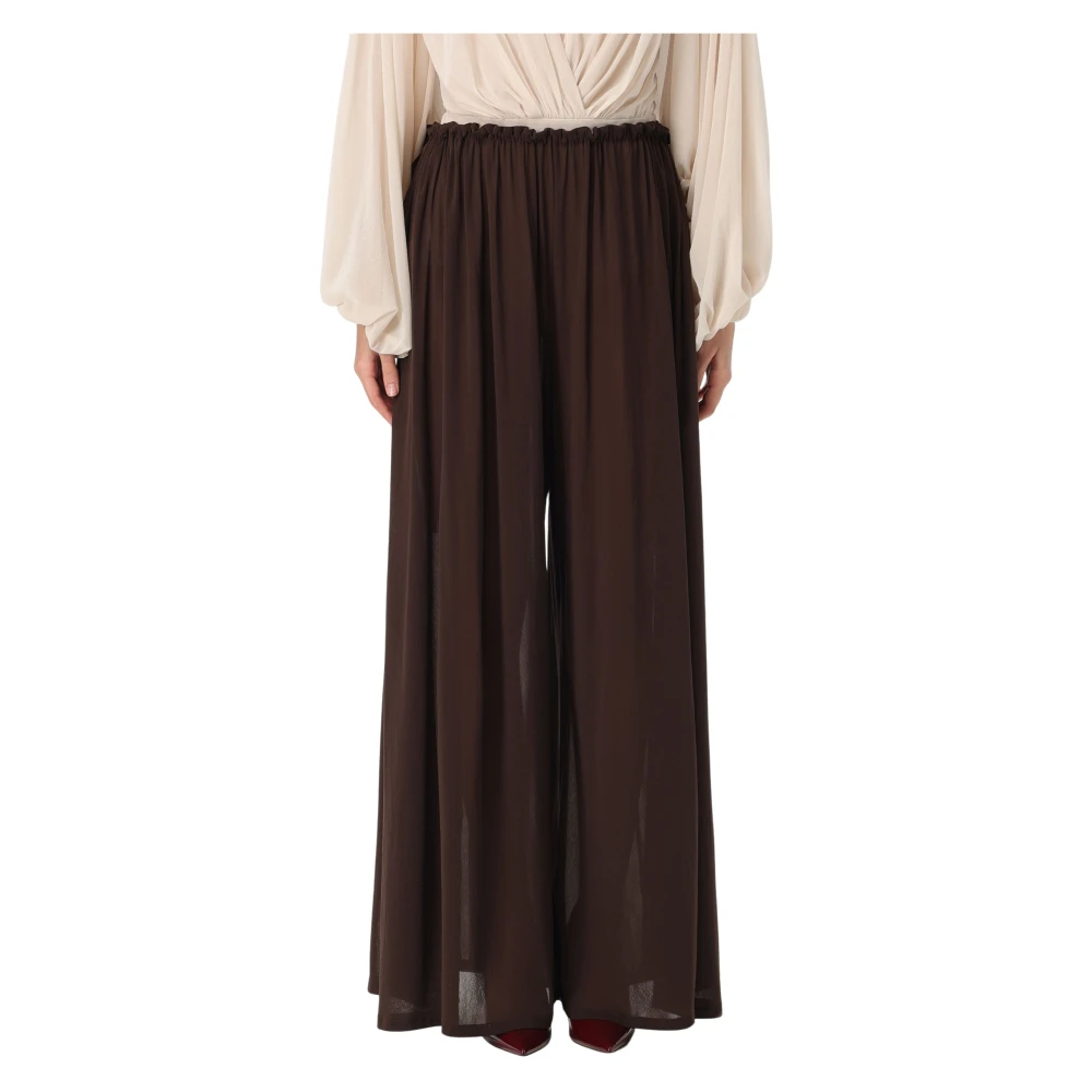 Philosophy Di Lorenzo Serafini Damen Braun - Weitgeschnittene Tüllhose - Trousers - Xs
