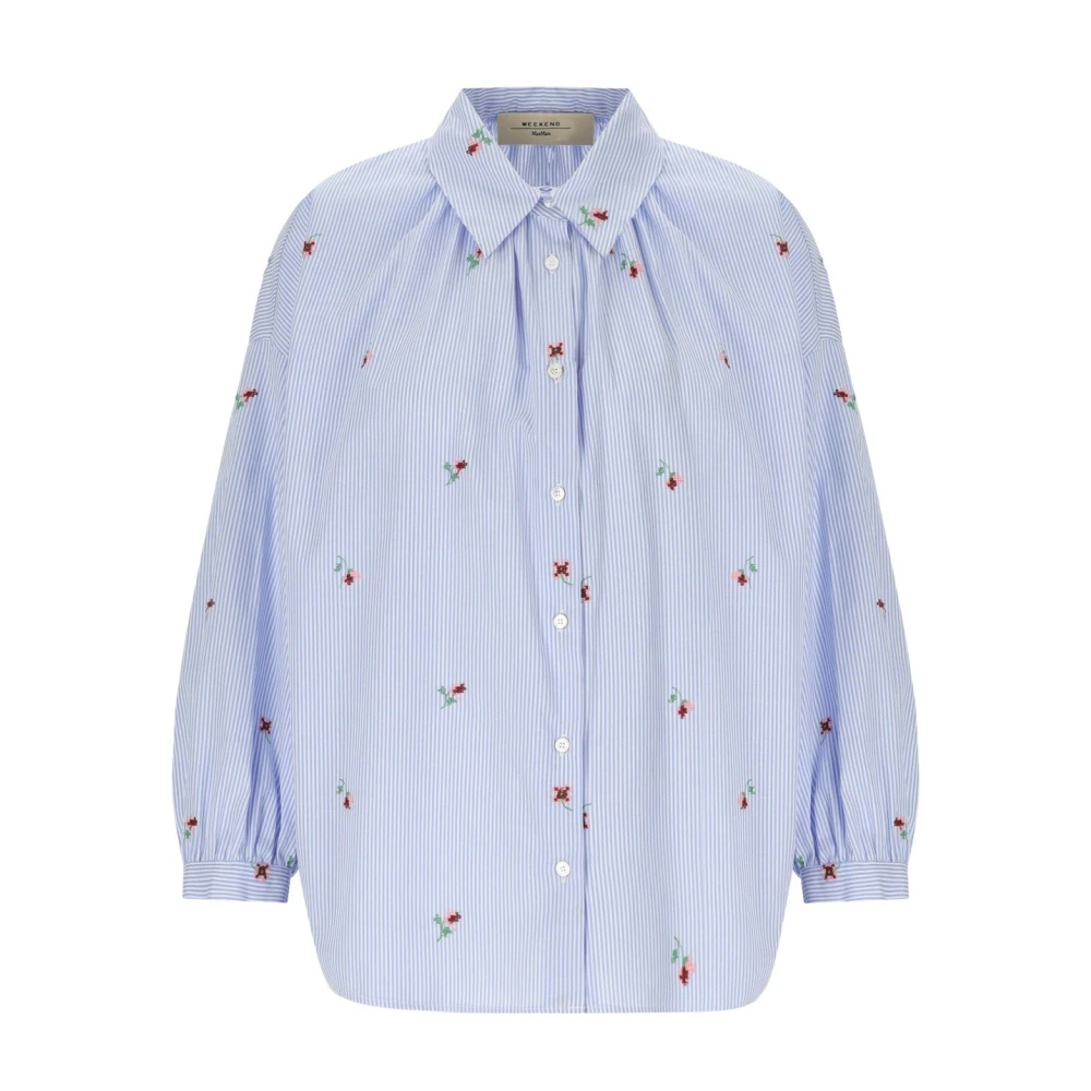 Weekend Max Mara Damen Blau - Butterfly Shirt - Blouses & Shirts - 2XS