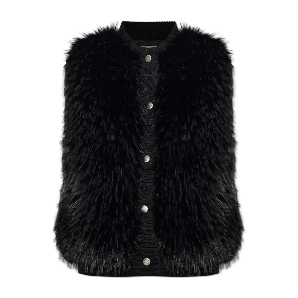 Moncler Wool Down Gilet für Women in Black in Size: M - Bild 4