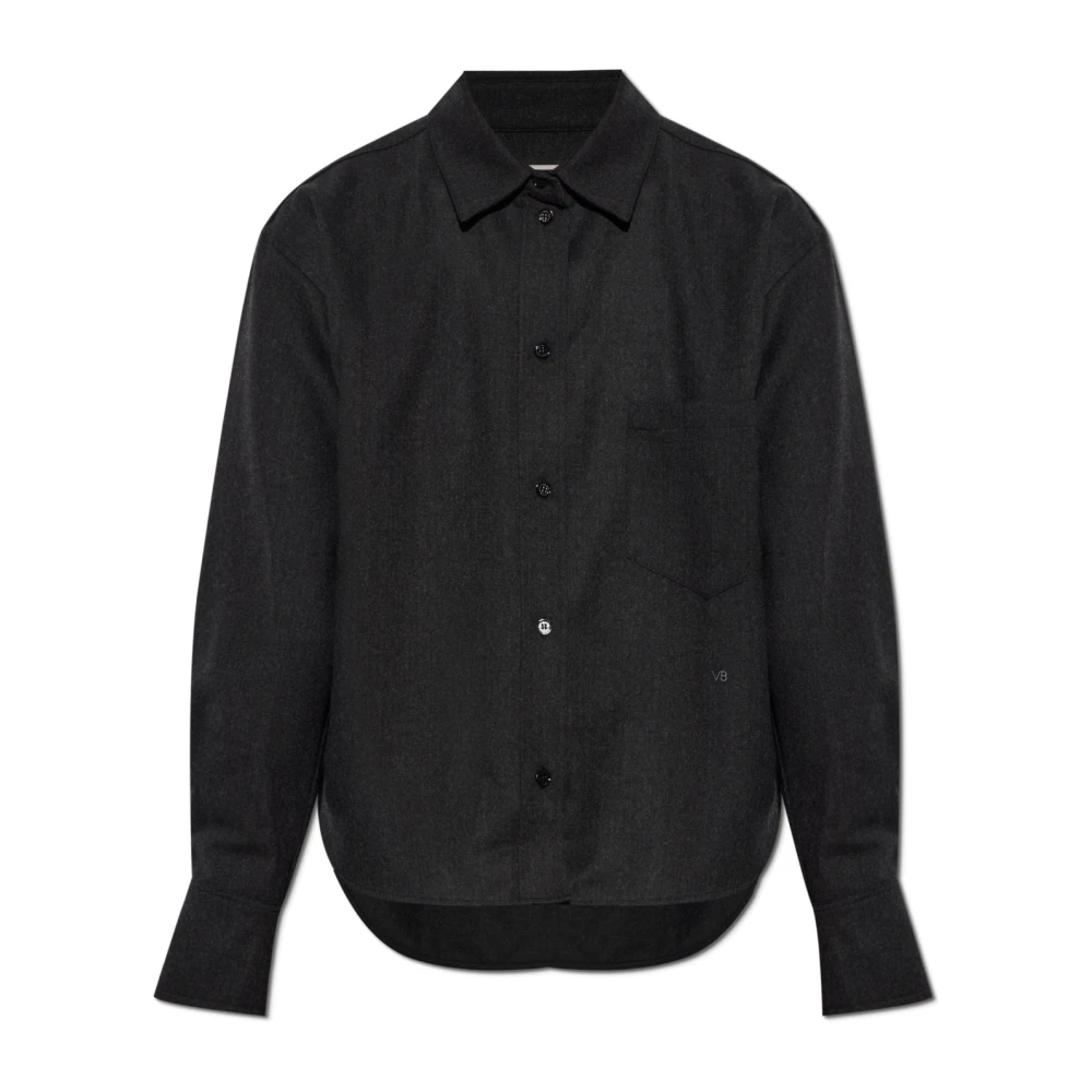 Victoria Beckham , Damen, Blusen & Hemden, Grau, S - Bild 3