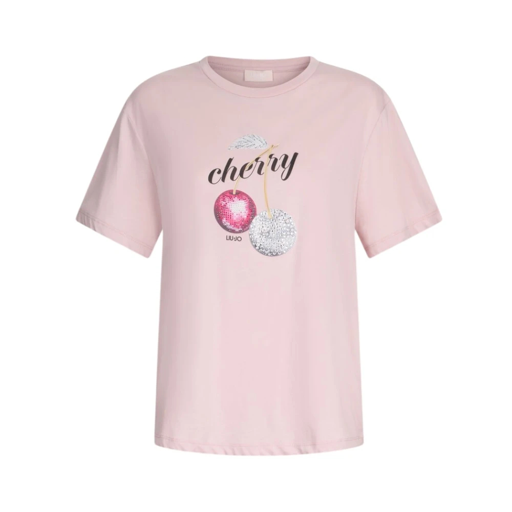 Liu Jo Damen Rosa - T-Shirt - Tops - S