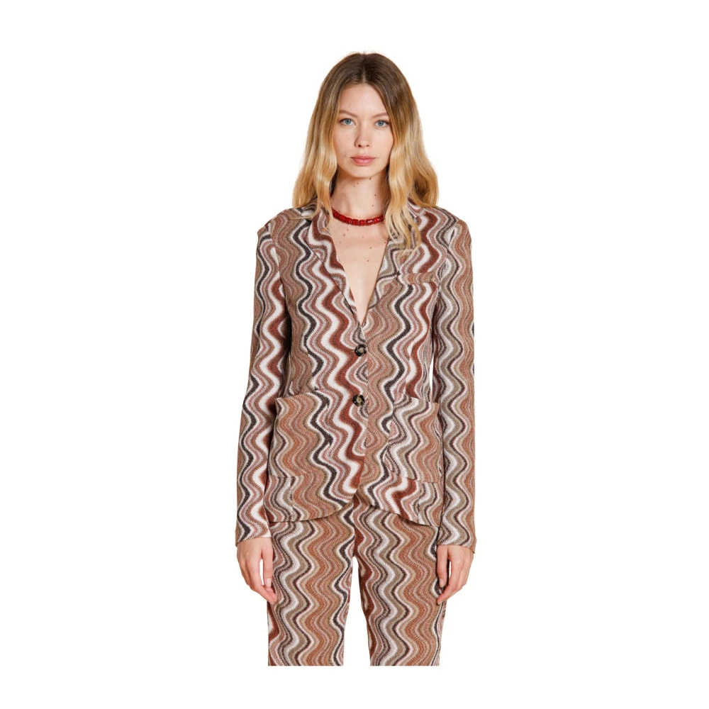 Mason's Damen Beige - Helena Strickblazer - Jackets - L