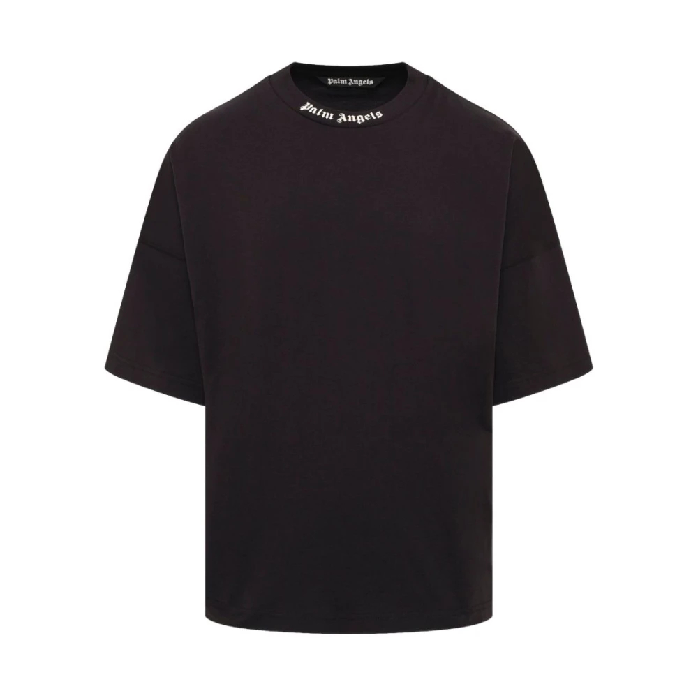 Palm Angels Herren Schwarz - T-Shirts - Tops - K - Xl