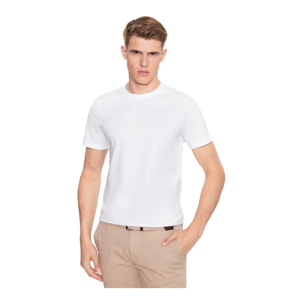Guess Herren Weiß T-Shirt M2yi72 I3z14 Fit - Bild 6