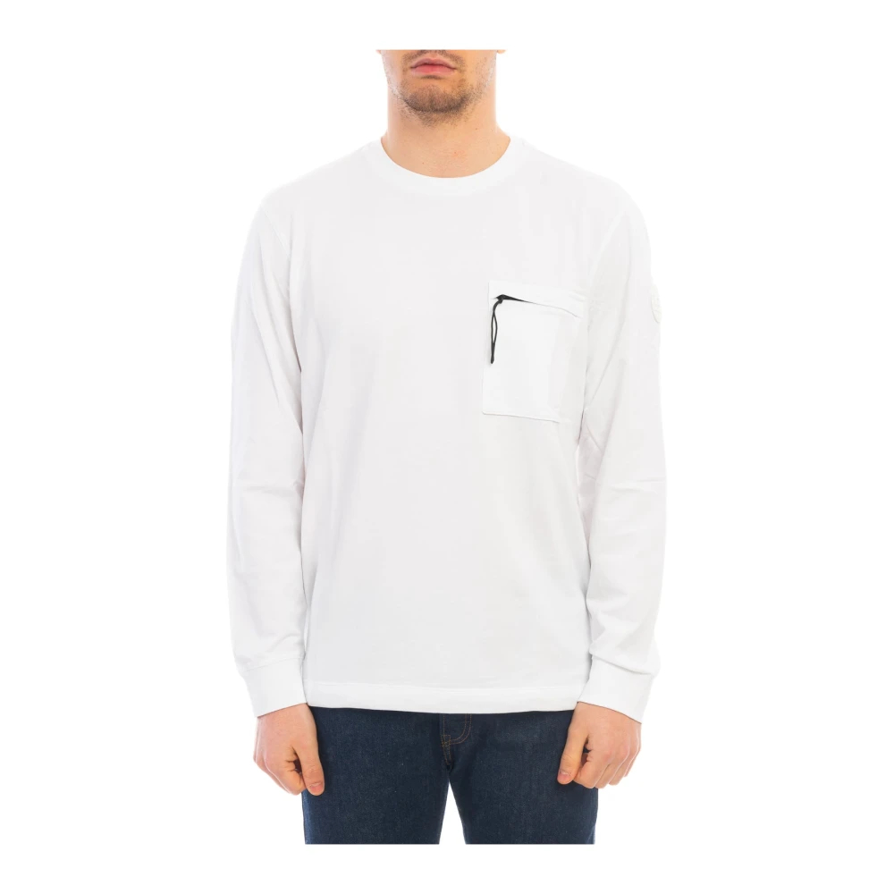 Woolrich Herren Weiß - Felpa Sweatshirt - Sweatshirts & Hoodies - Xl