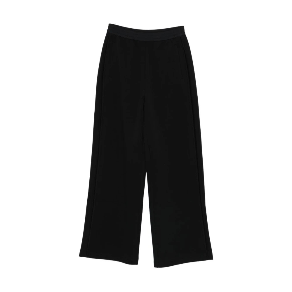 Emporio Armani Damen Schwarz - Capsule Hosen - Trousers - K - L