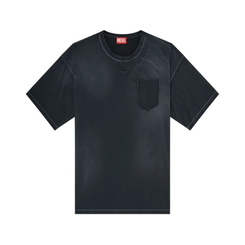 Diesel - T-Shirt - Tops - Herren - Schwarzk - L