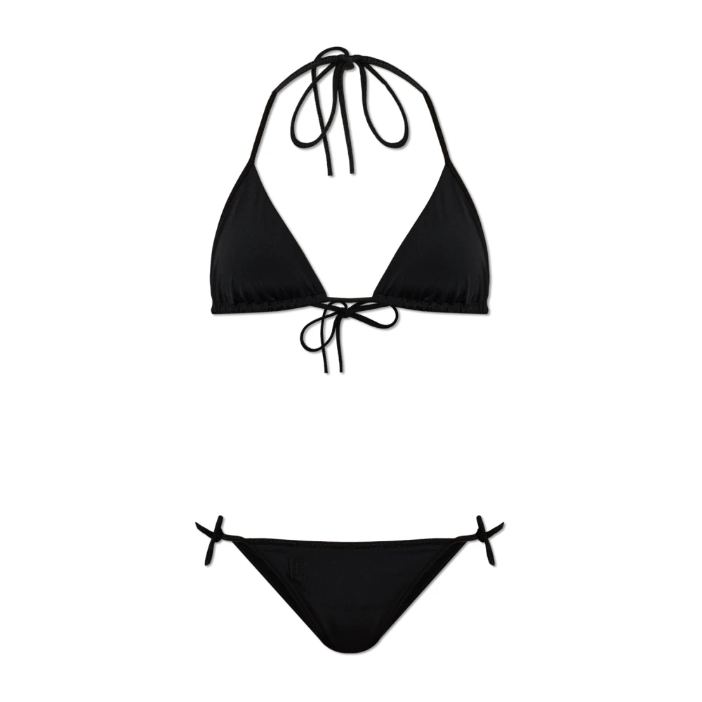 Balmain Damen Schwarz - Zweiteiliger Badeanzug - Swimwear - K - 2XS