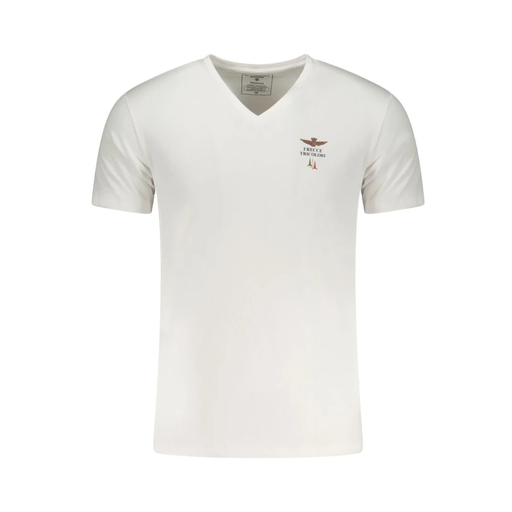 Aeronautica Militare Herren Weiß - Underwear Shirt - Tops - Xl