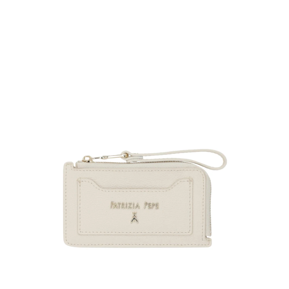 Patrizia Pepe Damen Weiß - Leder-Portemonnaie - Accessories - One Size