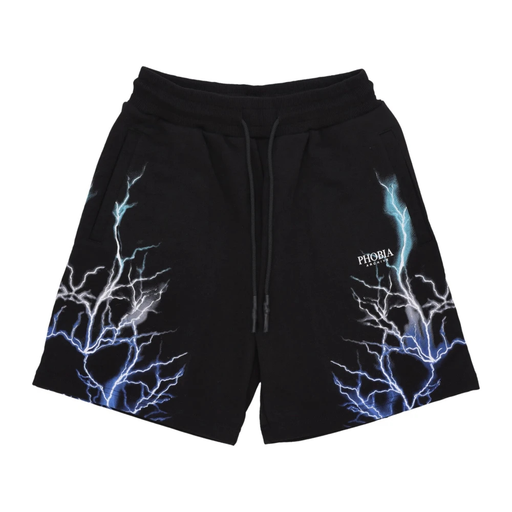 Phobia Archive Herren Schwarz - Leichte Trainingsshorts - Shorts - K - Xs