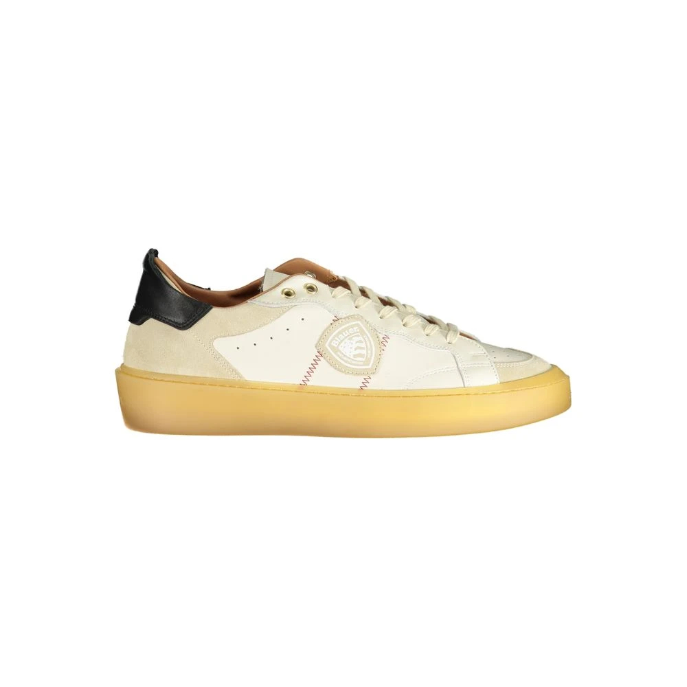 Blauer, Herren, Sneakers, Weisses Leder Herren Sneaker, Weiss, (43) - Bild 6