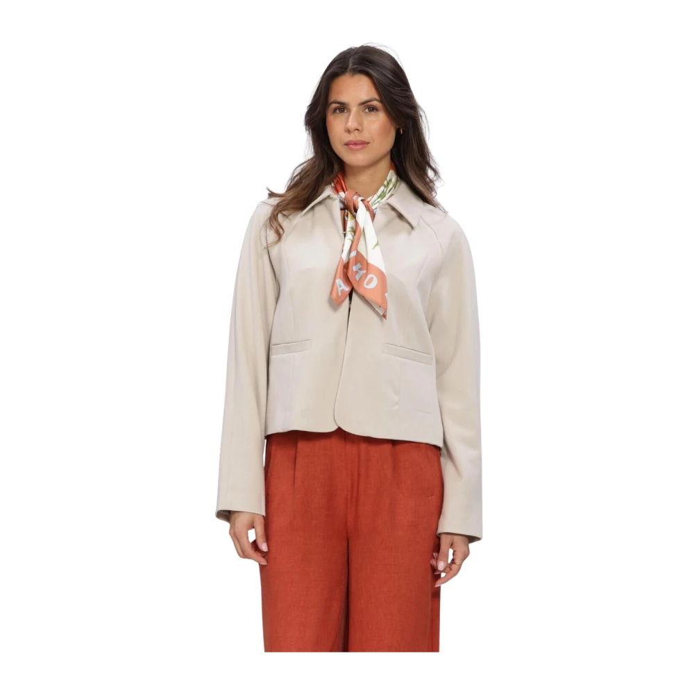 Moss Copenhagen - Leichte Jacke - Jackets - Damen - Beige - L - Bild 5