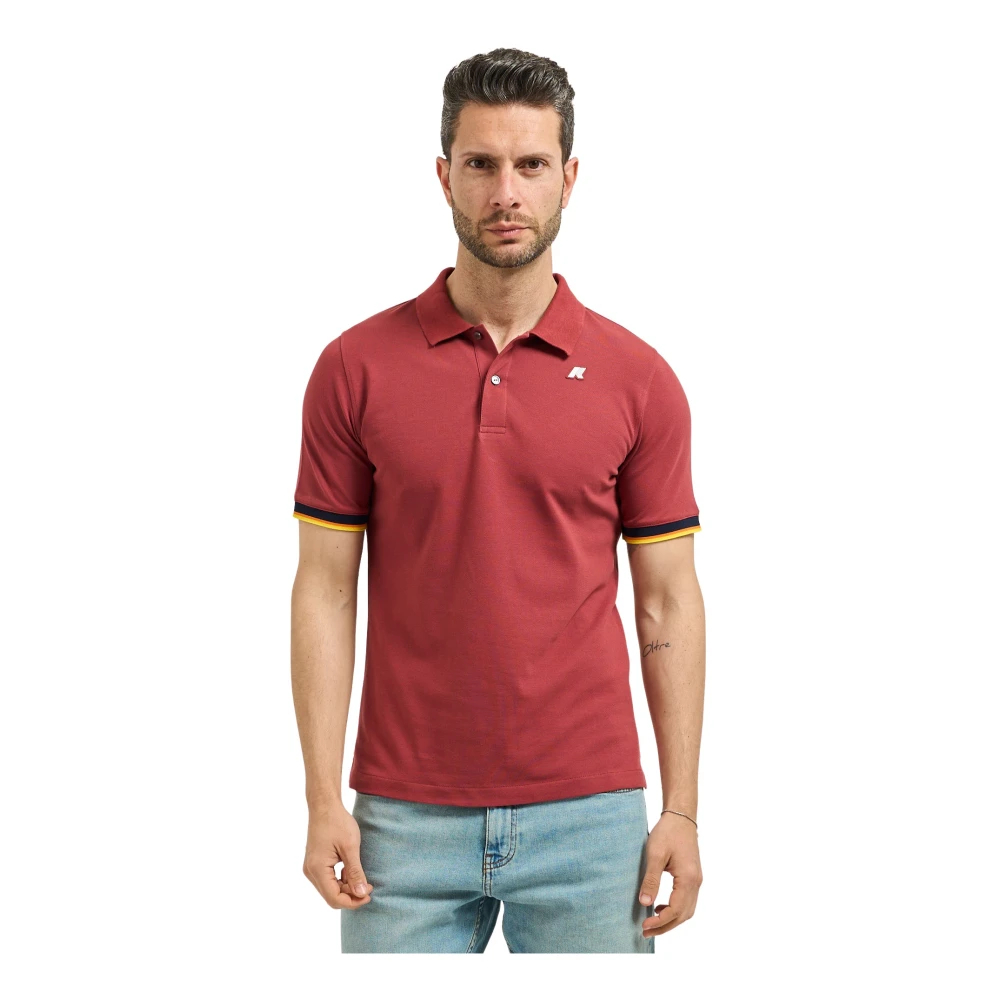 K-Way Herren Rot - Vincent Poloshirt - Tops - 2XL
