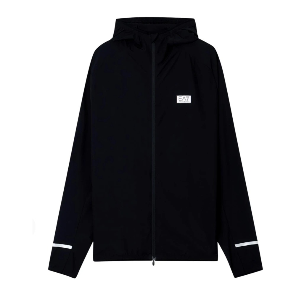 Emporio Armani Ea7 Herren Schwarz - Ventus Kapuzenjacke - Sport - K - Xl