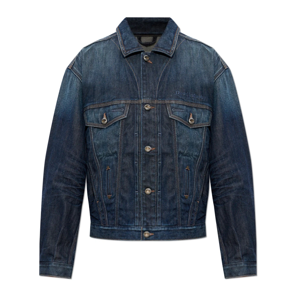 Diesel Unisex Blau - Denim Jackets - Jackets - M