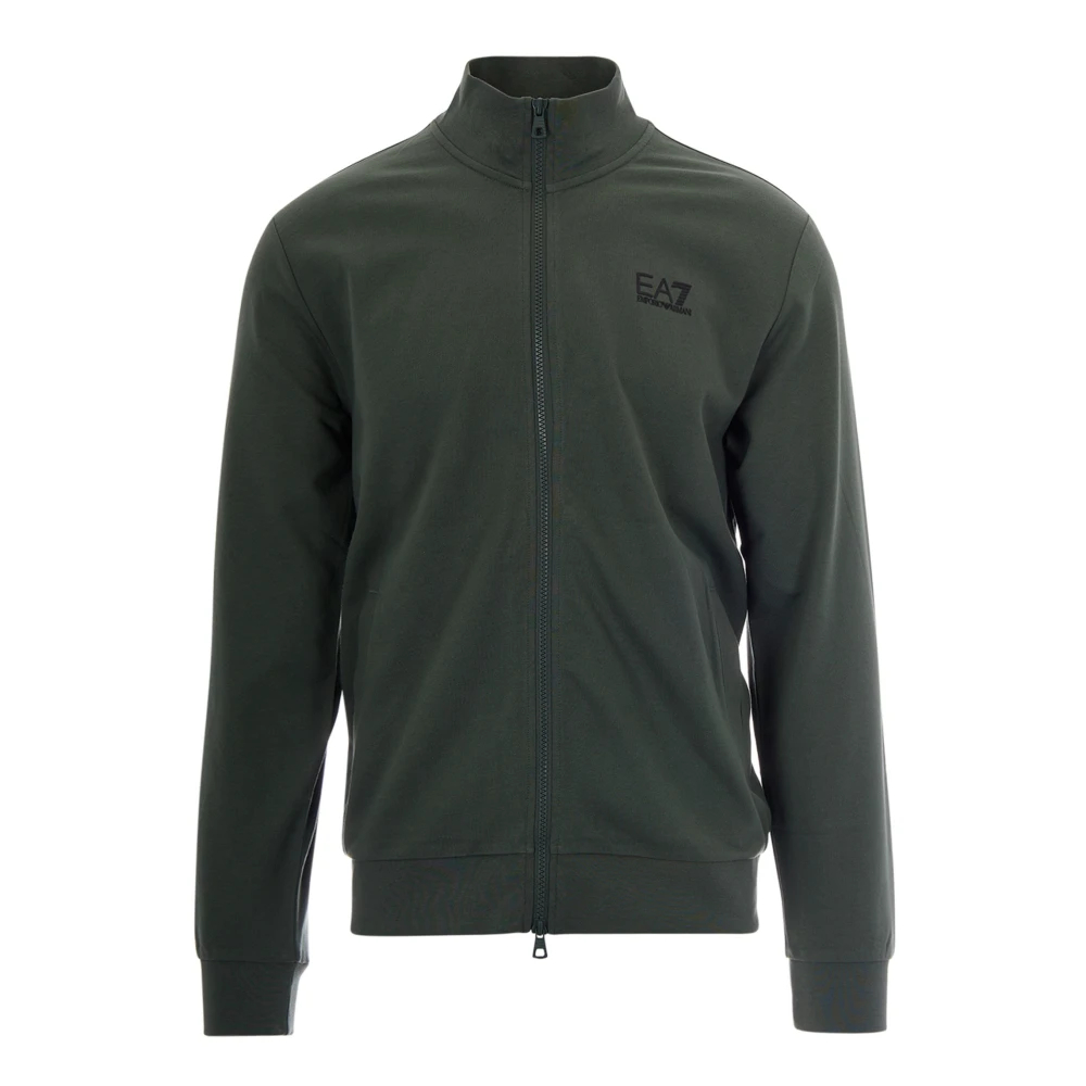 Emporio Armani Ea7 Herren Grün - Zip-Sweatshirt - Sweatshirts & Hoodies - 2XL