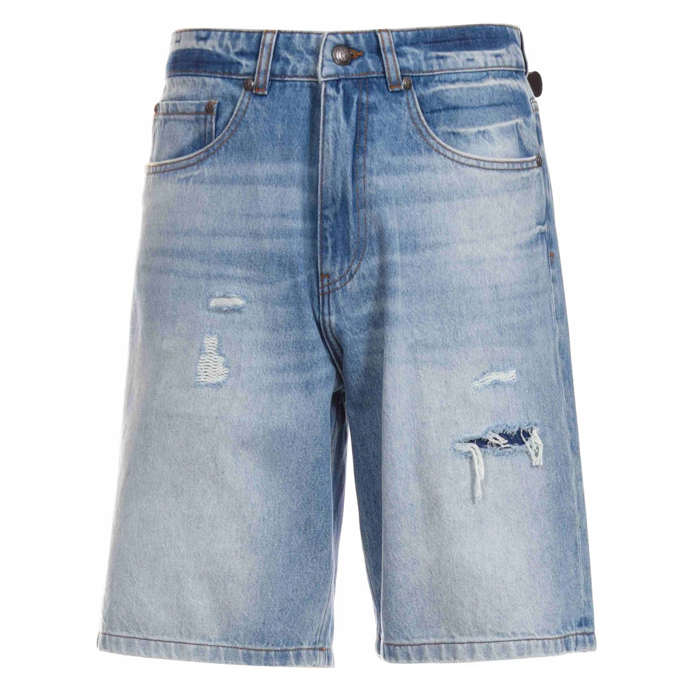 Just Cavalli Herren Blau - Denim Short - Shorts - W33