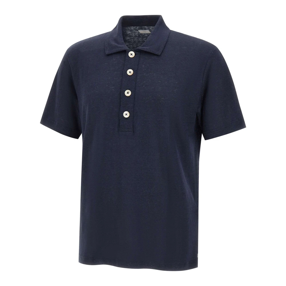 Eleventy Herren Blau - Polo Shirt - Tops - Xl