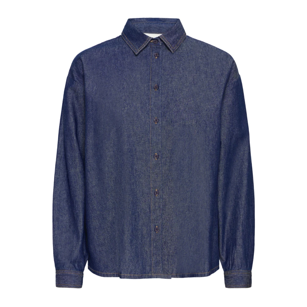 Ichi , Damen, Blusen & Hemden, Blau, L - Bild 5