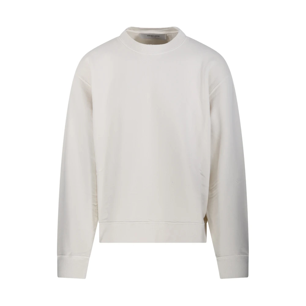 Golden Goose Damen Weiß - Boxi Sweatshirt - Sweatshirts & Hoodies - M