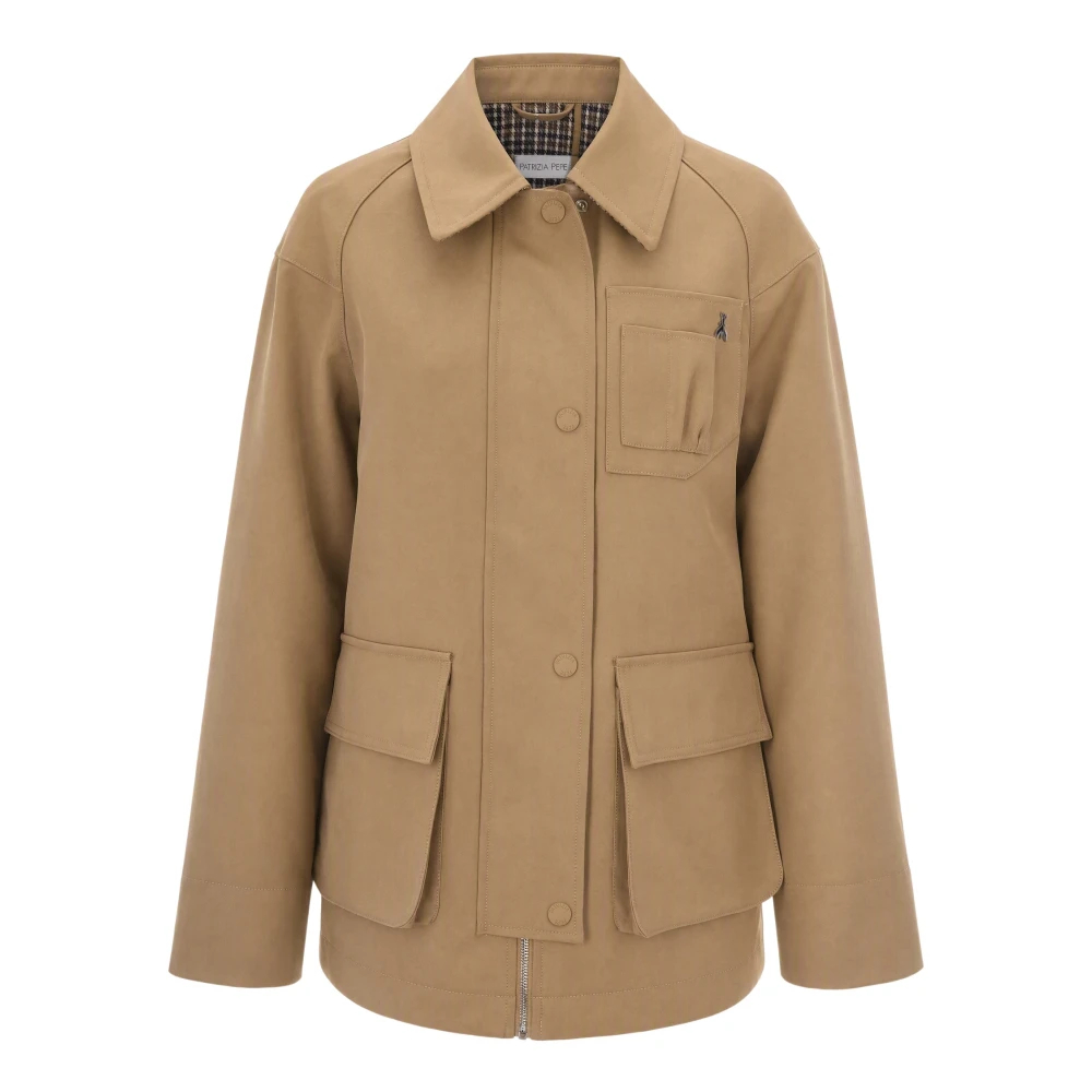 Patrizia Pepe - Leichte Jacke - Jackets - Damen - Beige - Xs