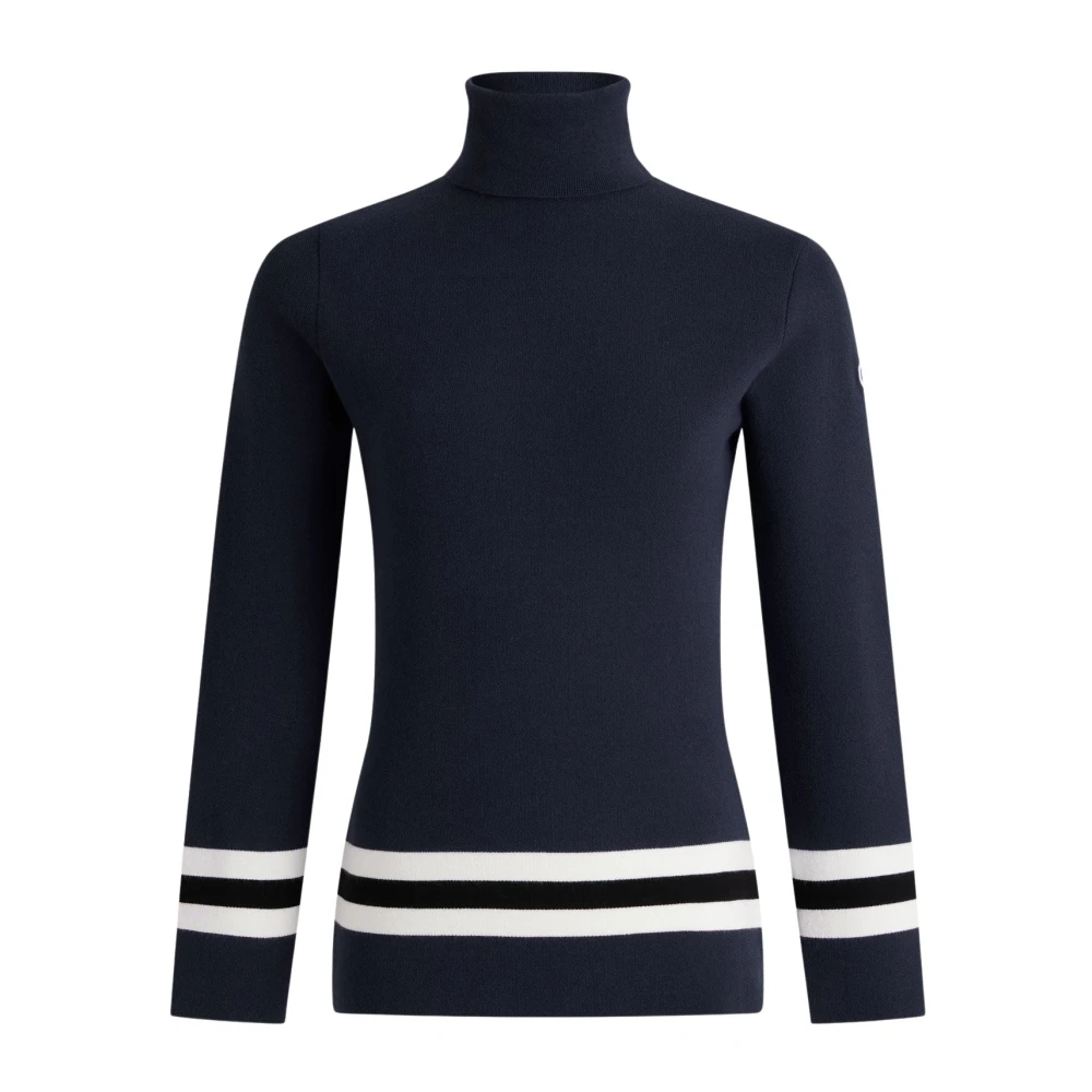 Fusalp Damen Blau - Long Strickware - Knitwear - Xl