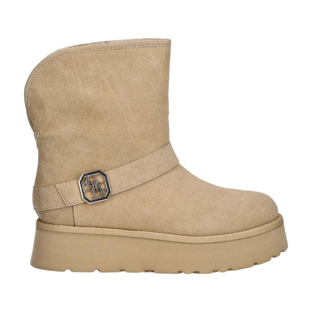 Guess Damen Beige Schneeschuhe Esu10 - Bild 4