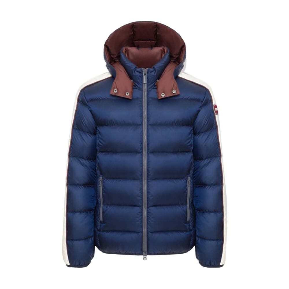Colmar Herren Blau Daunenjacke Heritage Mit Kapuze, Farbe: Navy Größe: 48 - Bild 4