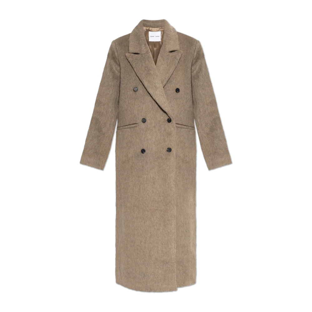 Samsøe Samsøe Damen Beige - Sajilla Coat - Coats - S