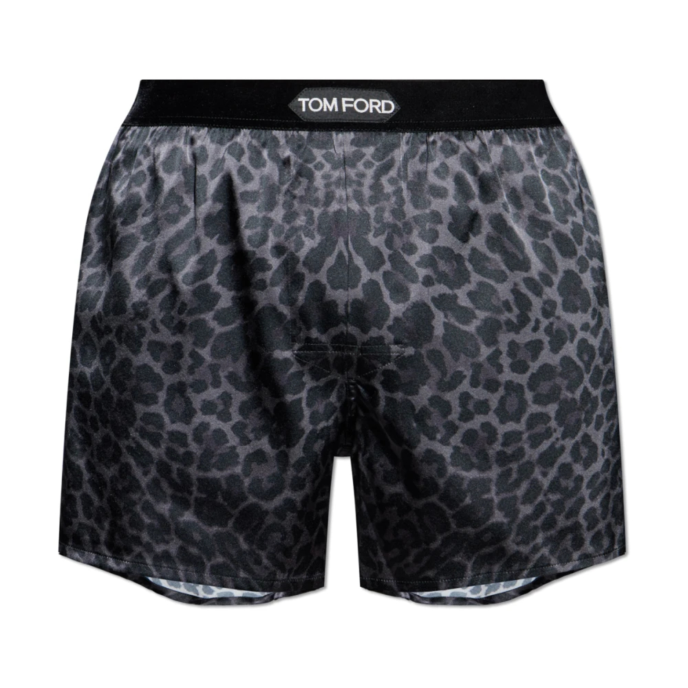 Tom Ford Herren Grau - Seidenunterwäsche Shorts - Underwear - L