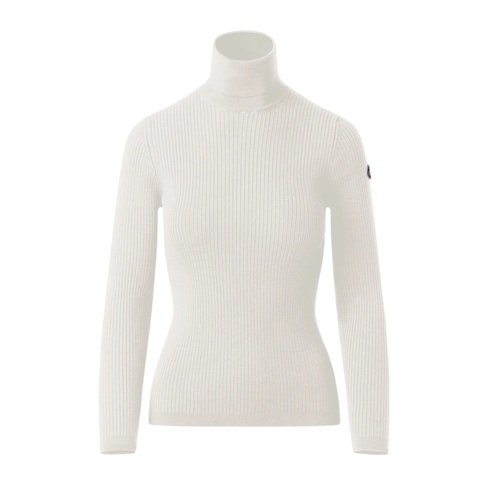 Fusalp Damen Weiß - Long Strickware - Knitwear - Xl