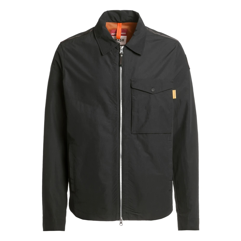 Parajumpers Herren Schwarz - Rayner Overshirt - Jackets - K - S