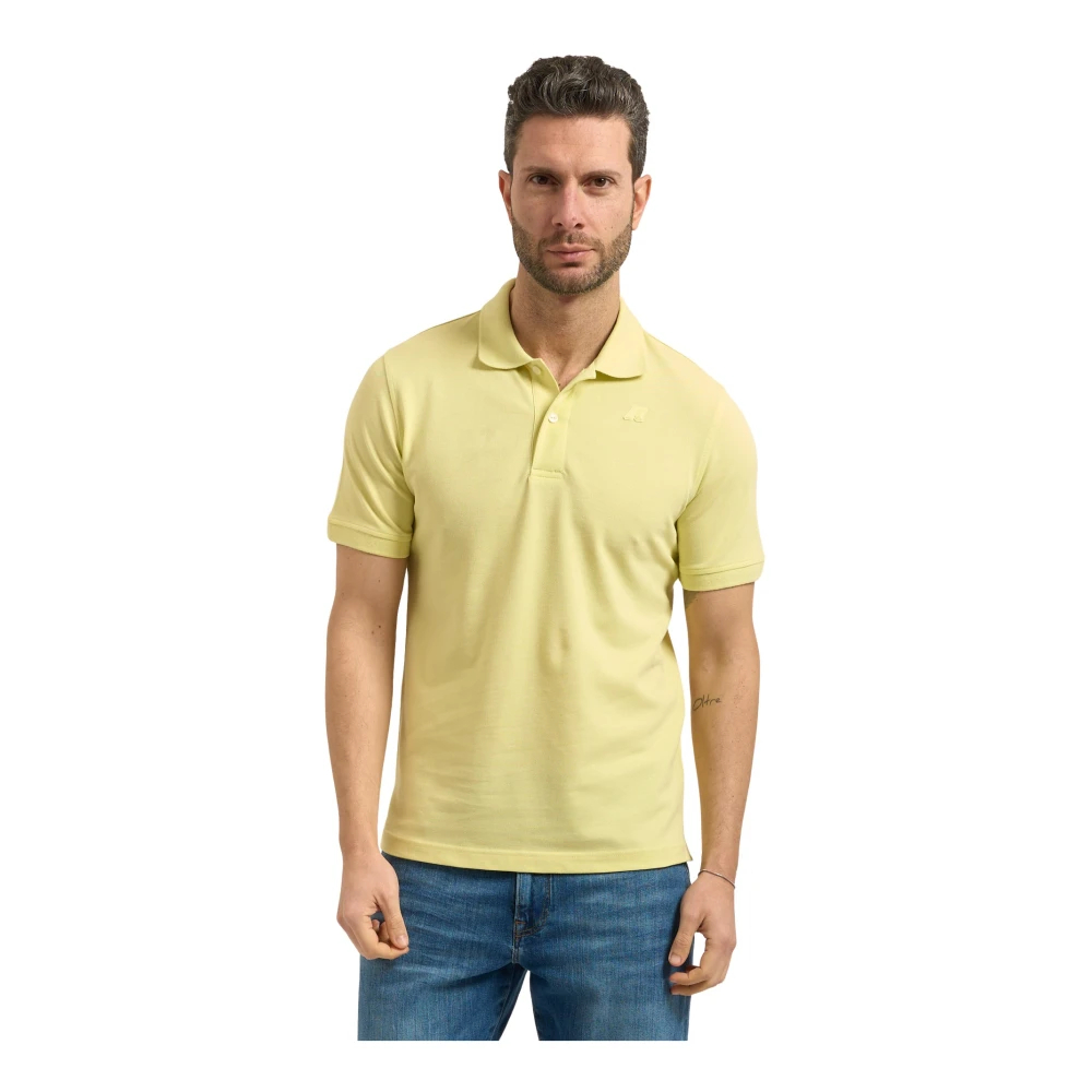 K-Way Herren Gelb - Polo Shirt - Tops - L