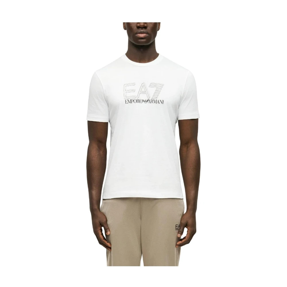 Emporio Armani Herren Weiß - T-Shirts - Tops - L