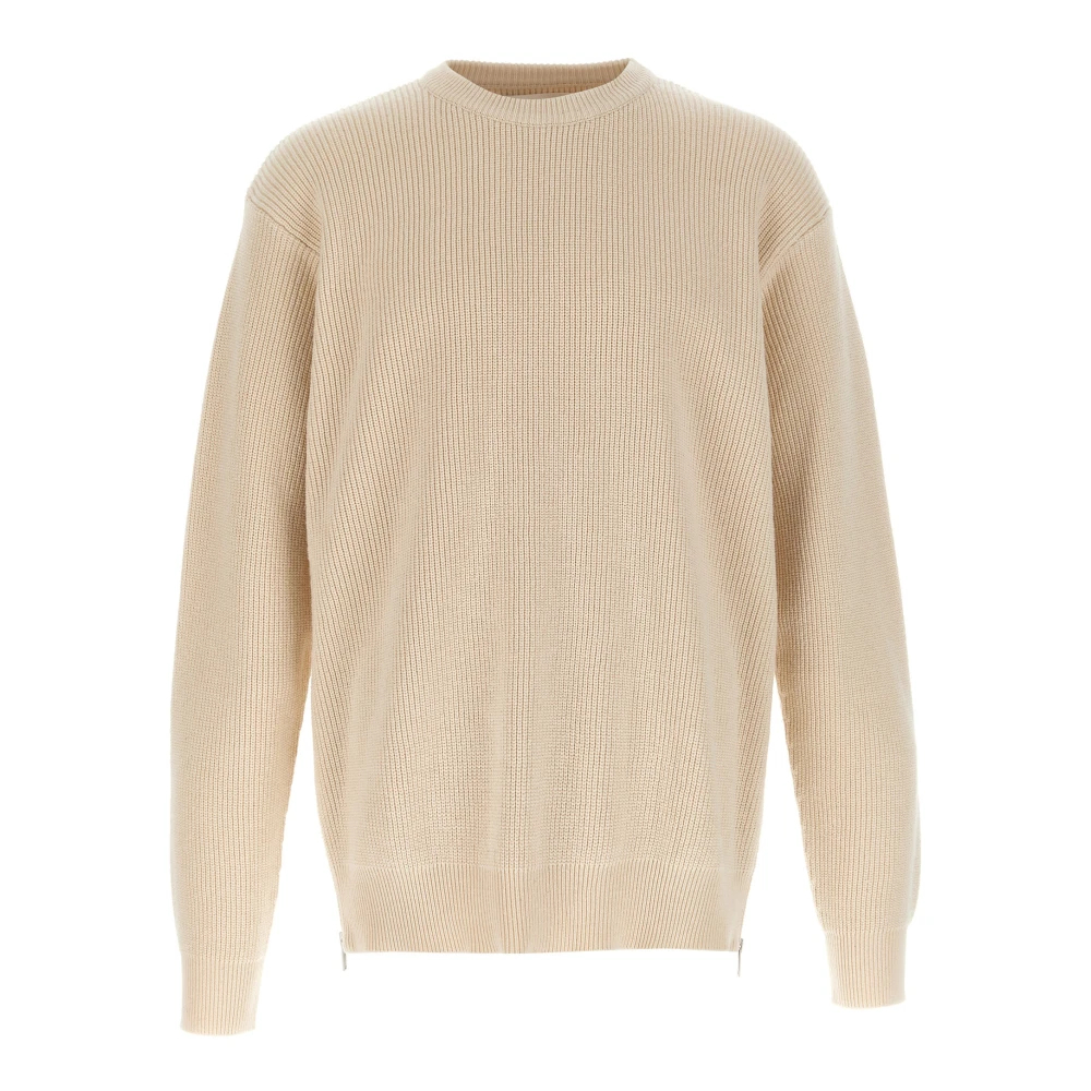 Jil Sander Herren Beige - Zip Sweater - Knitwear - M