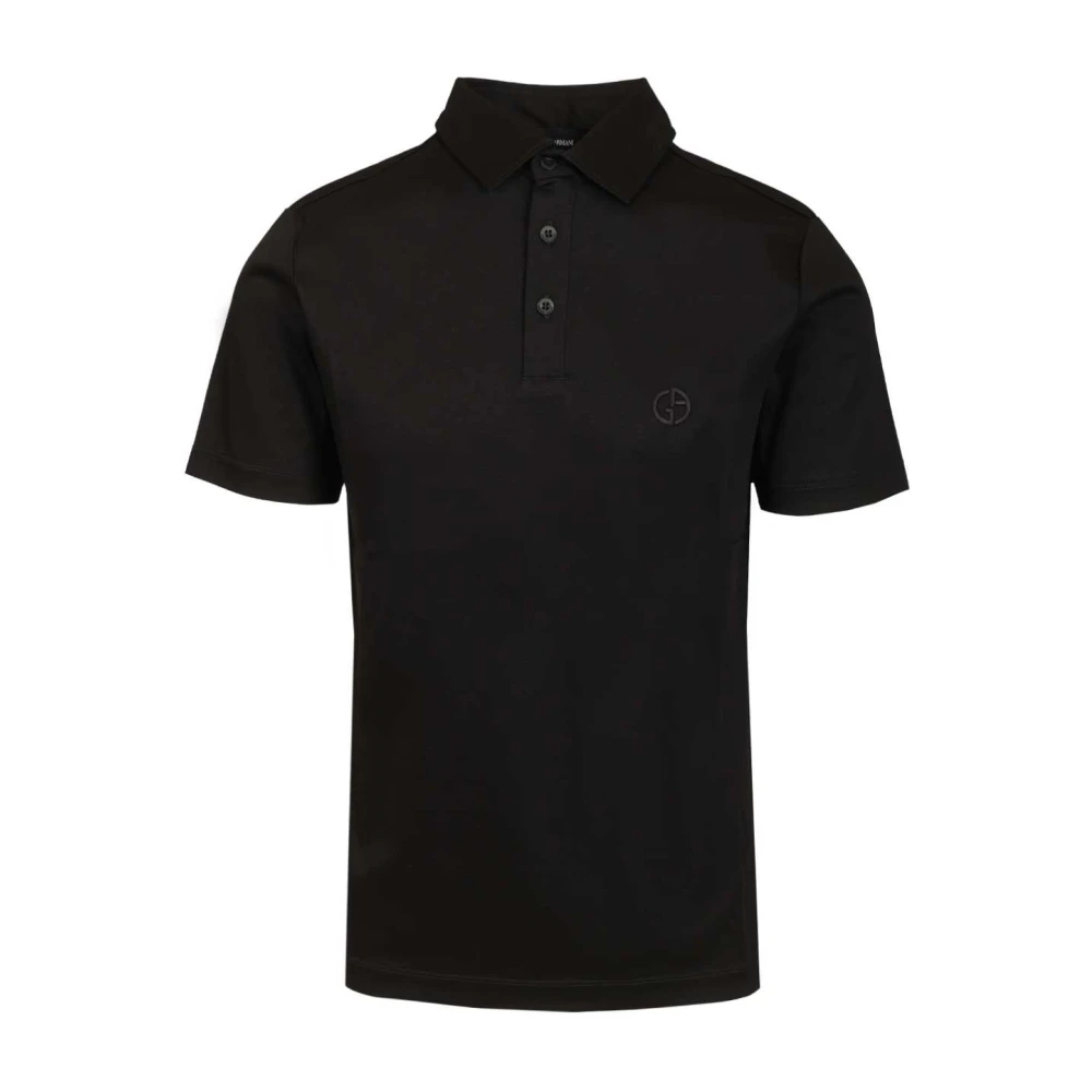 Giorgio Armani Herren Schwarz - Polo Shirts - Tops - K - L